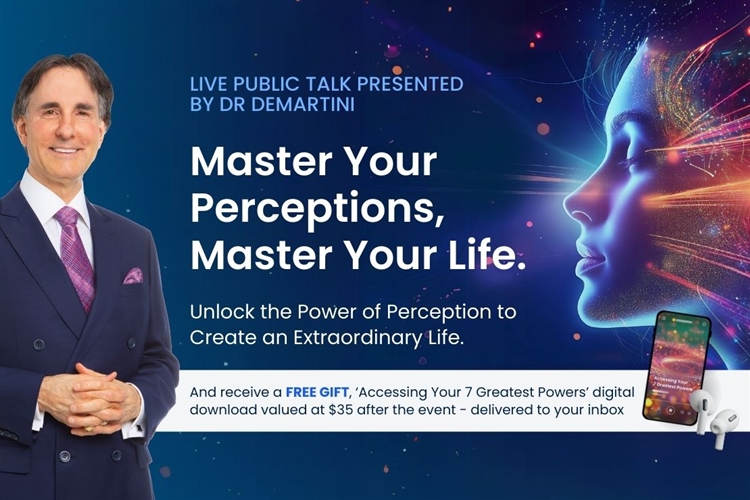 LIVE PUBLIC TALK | Presented by Dr John Demartini